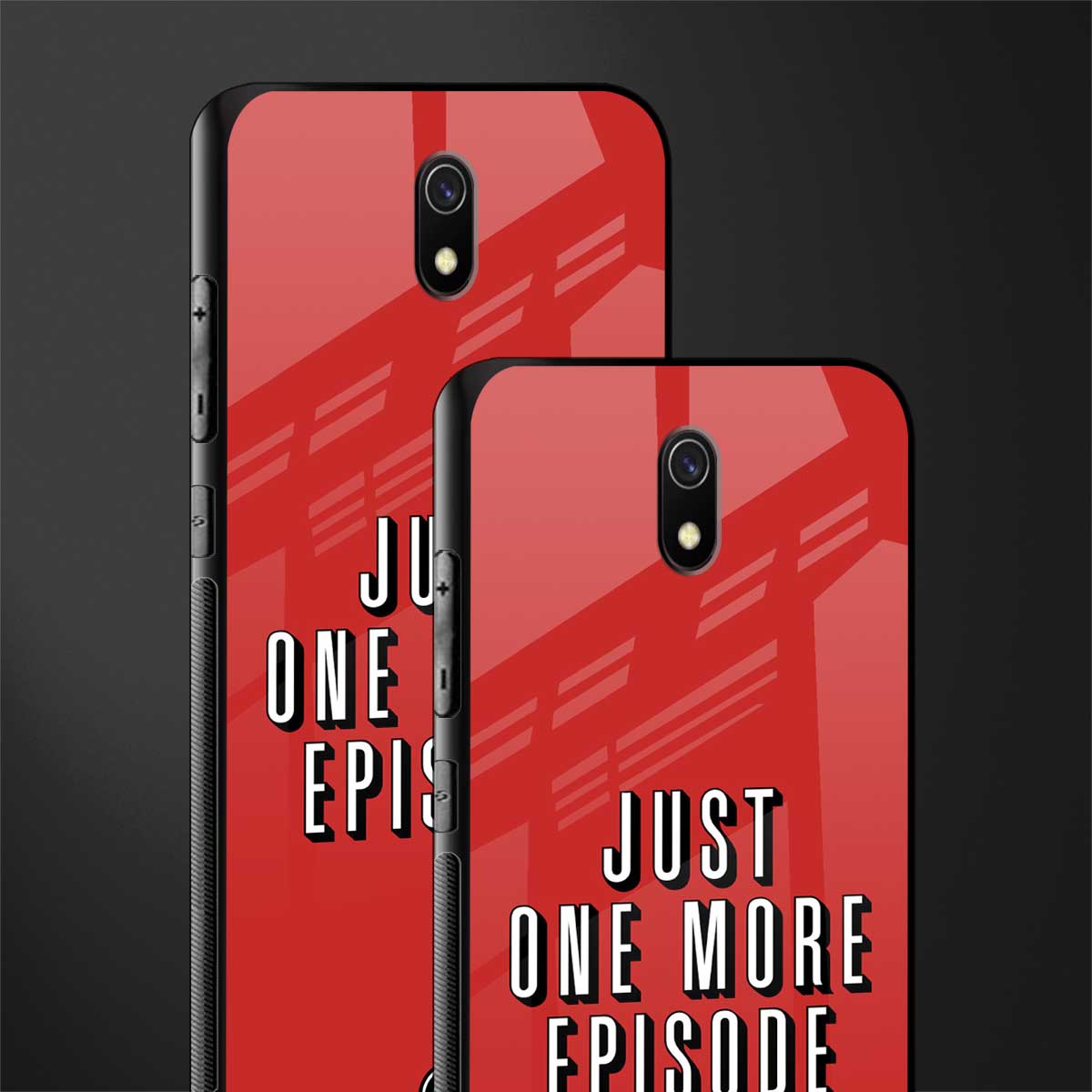 one more episode netflix glass case for redmi 8a image-2