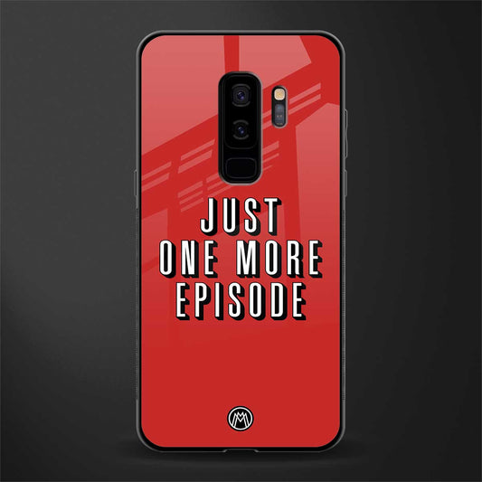 one more episode netflix glass case for samsung galaxy s9 plus image
