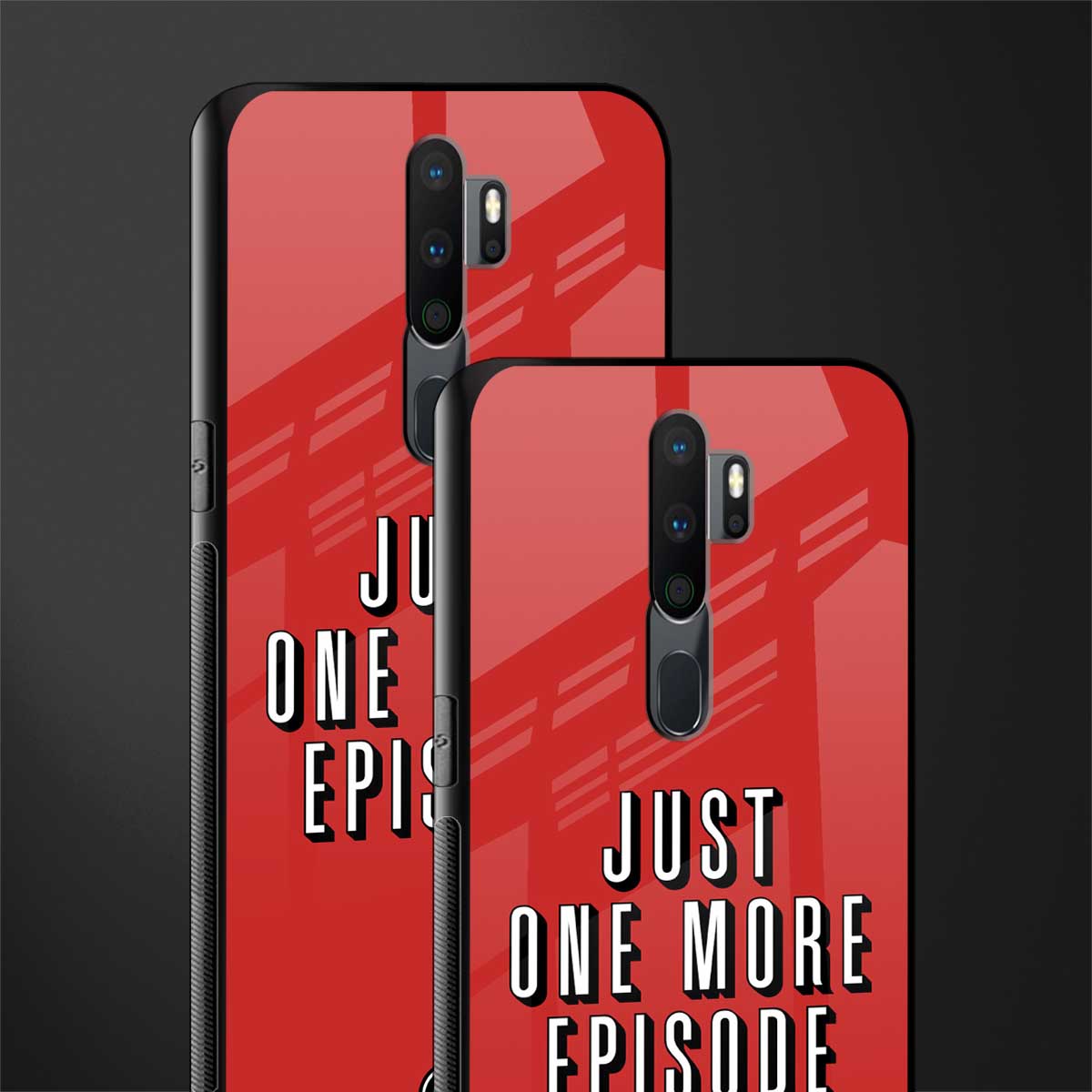 one more episode netflix glass case for oppo a9 2020 image-2