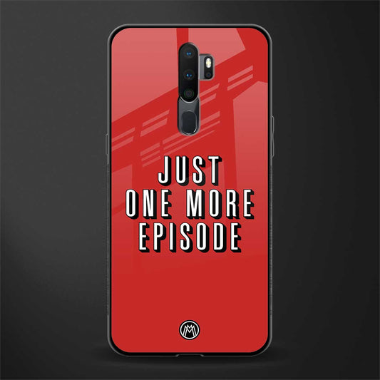 one more episode netflix glass case for oppo a9 2020 image