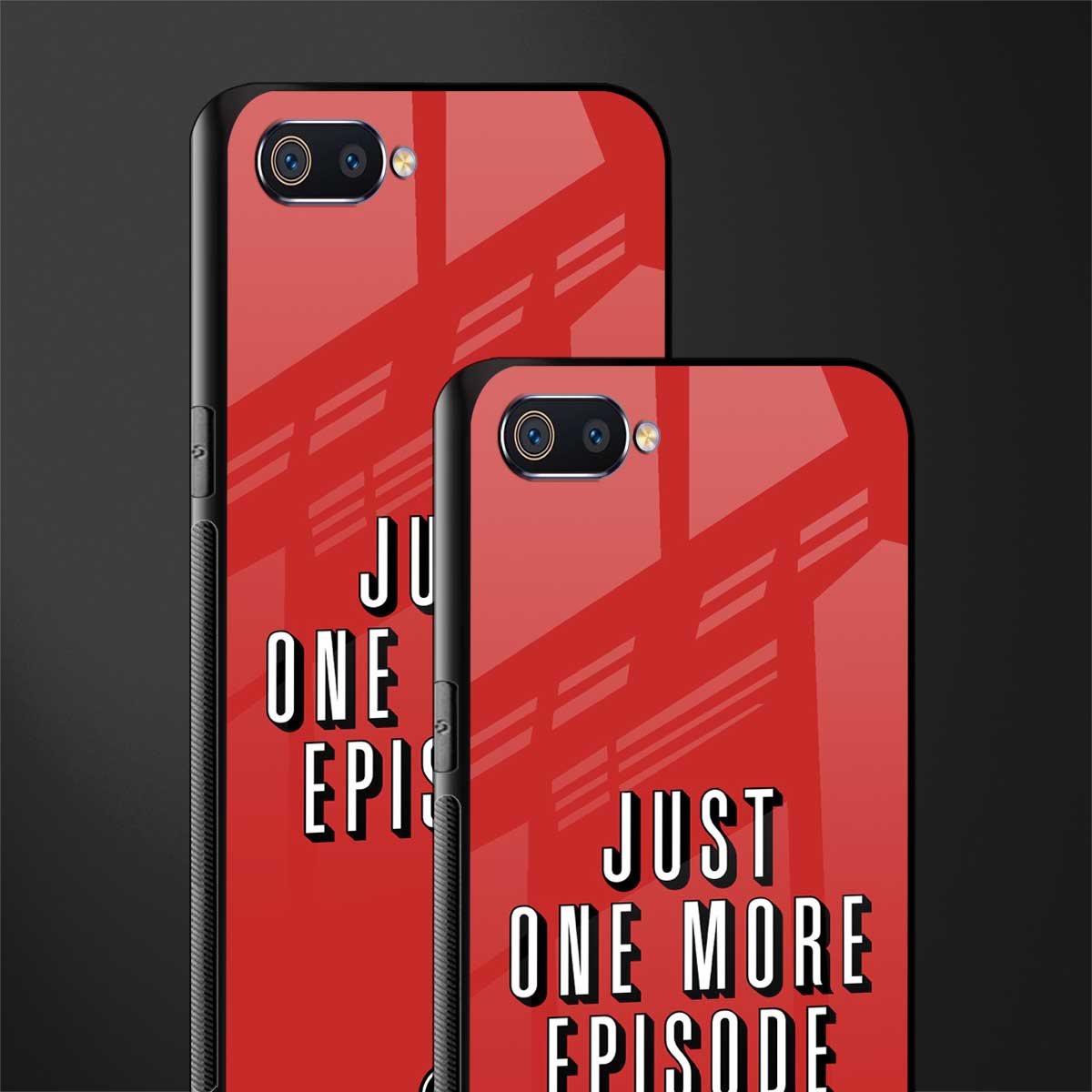 one more episode netflix glass case for realme c2 image-2