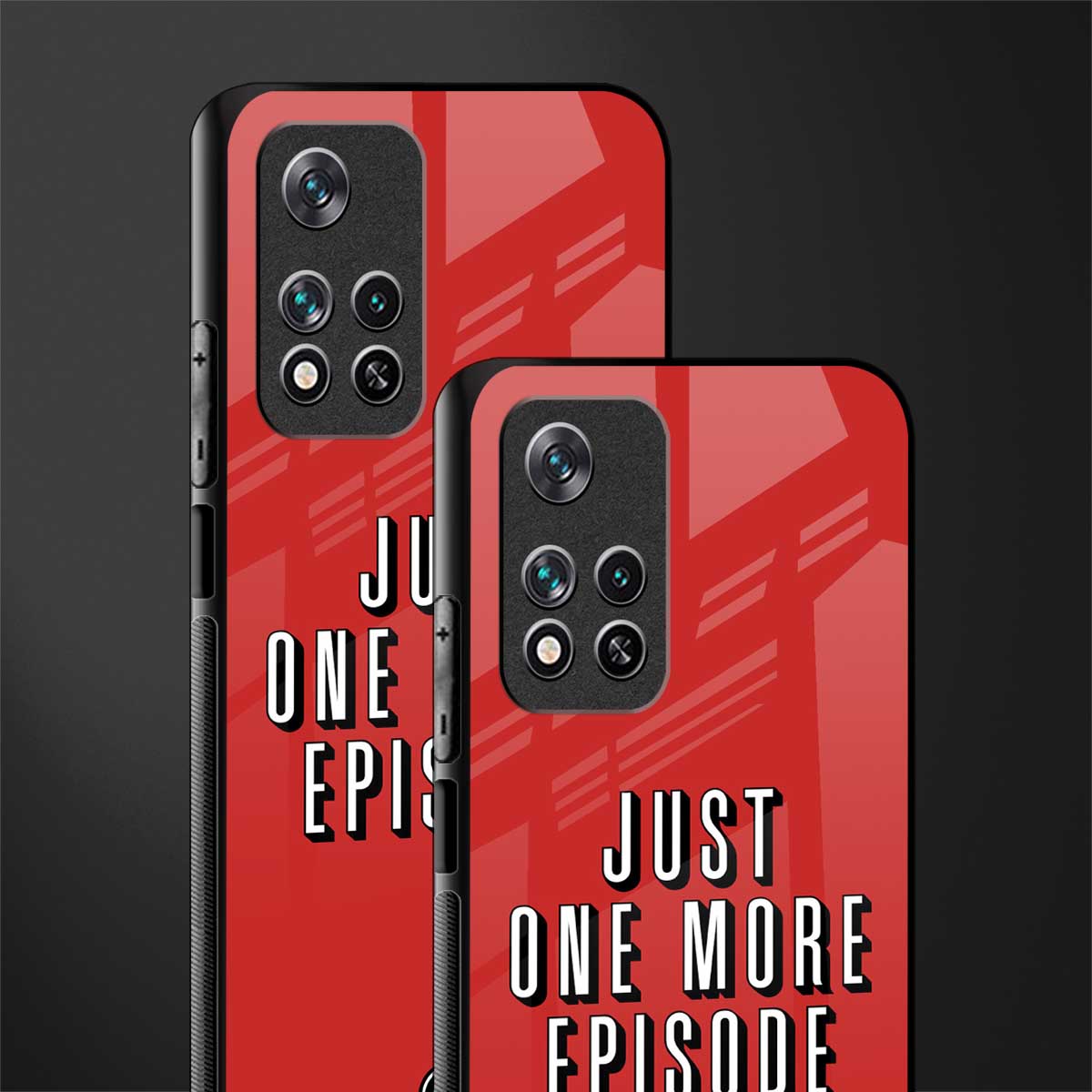 one more episode netflix glass case for poco m4 pro 5g image-2