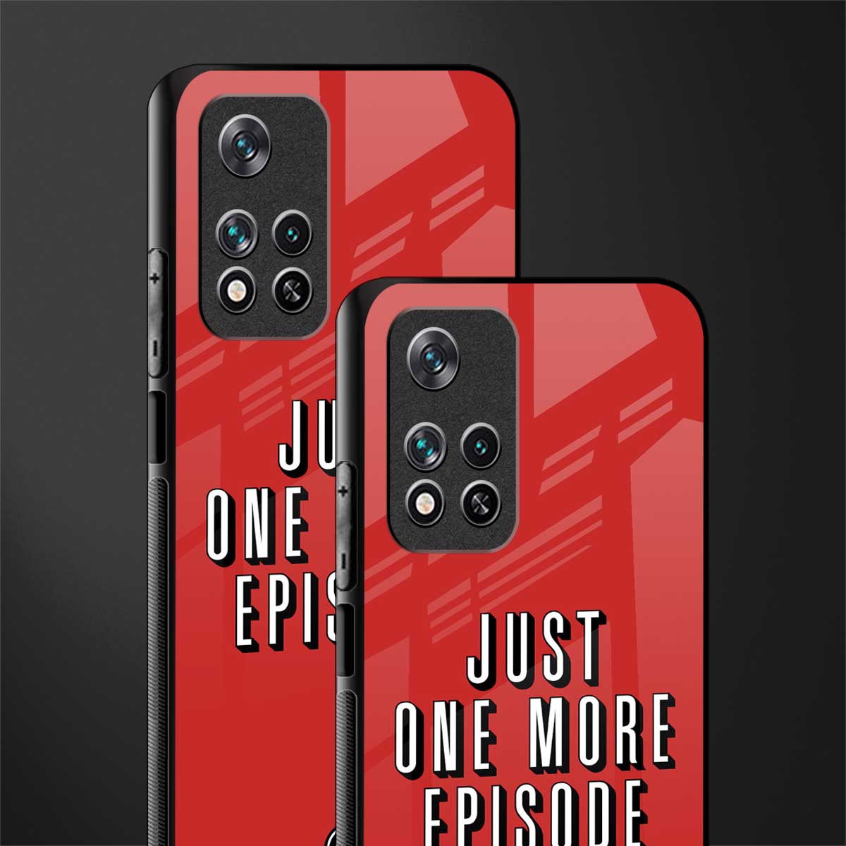 one more episode netflix glass case for xiaomi 11i 5g image-2