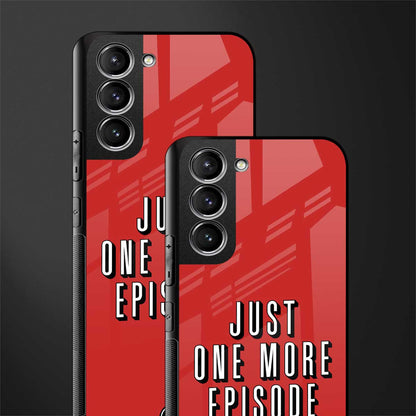 one more episode netflix glass case for samsung galaxy s22 5g image-2