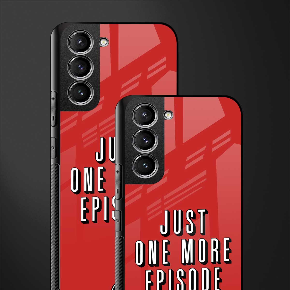 one more episode netflix glass case for samsung galaxy s21 plus image-2