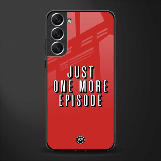 one more episode netflix glass case for samsung galaxy s21 fe 5g image
