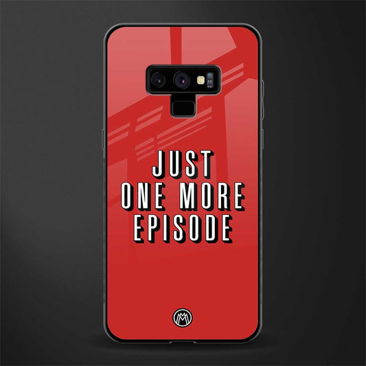 one more episode netflix glass case for samsung galaxy note 9 image
