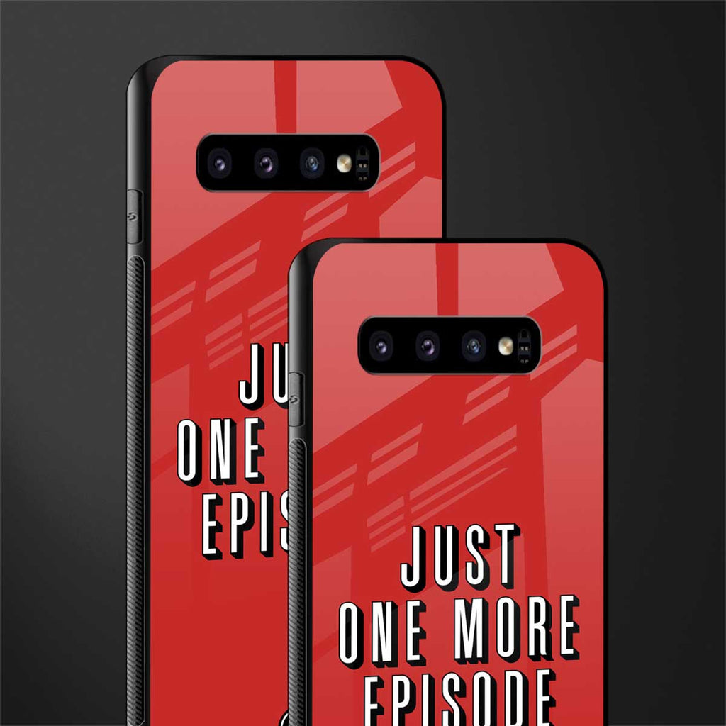 one more episode netflix glass case for samsung galaxy s10 image-2