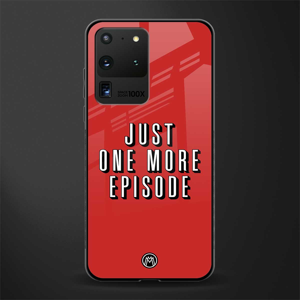 one more episode netflix glass case for samsung galaxy s20 ultra image