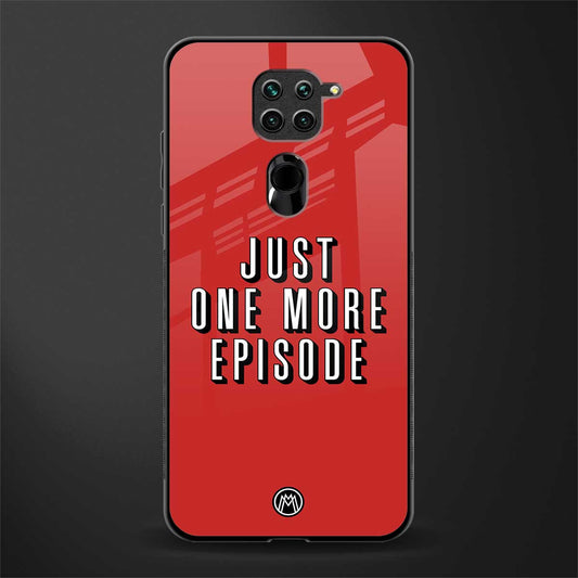 one more episode netflix glass case for redmi note 9 image