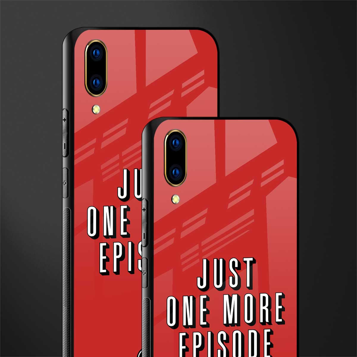 one more episode netflix glass case for vivo v11 pro image-2