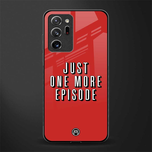 one more episode netflix glass case for samsung galaxy note 20 ultra 5g image