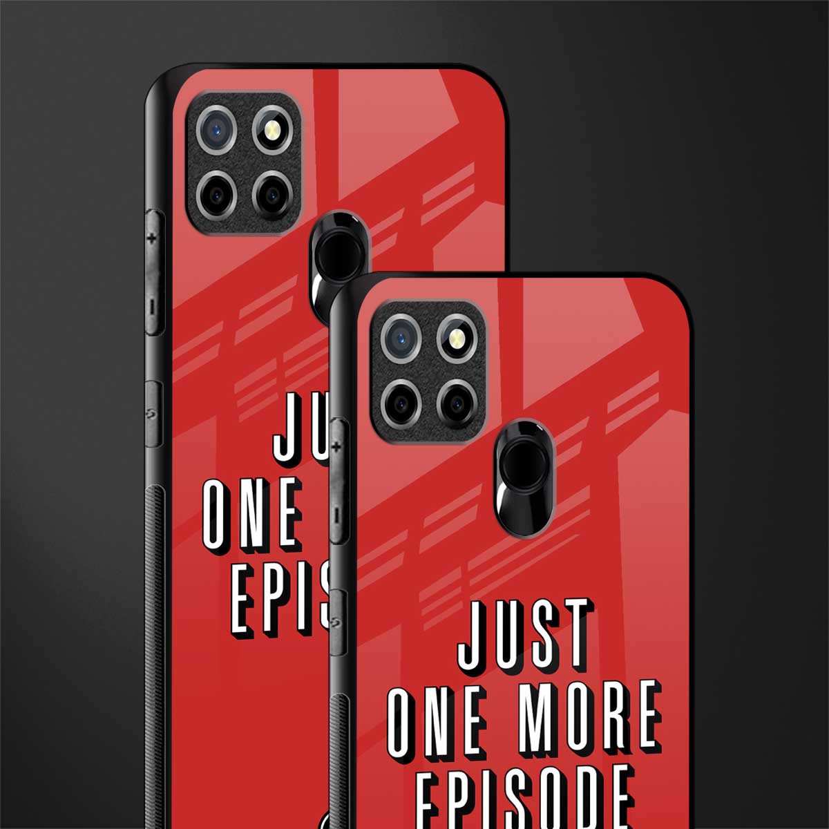 one more episode netflix glass case for realme narzo 30a image-2