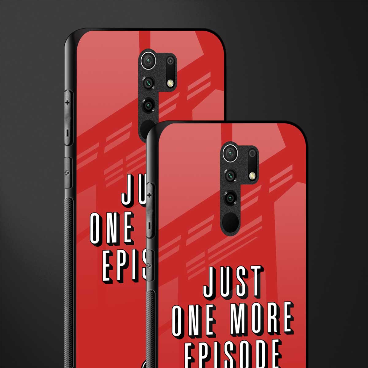 one more episode netflix glass case for poco m2 reloaded image-2