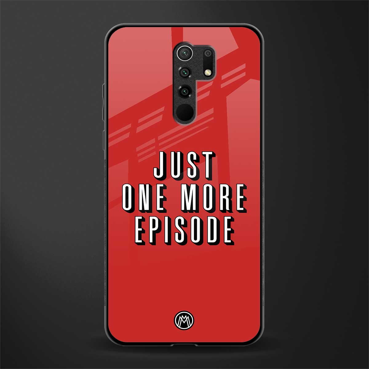 one more episode netflix glass case for redmi 9 prime image