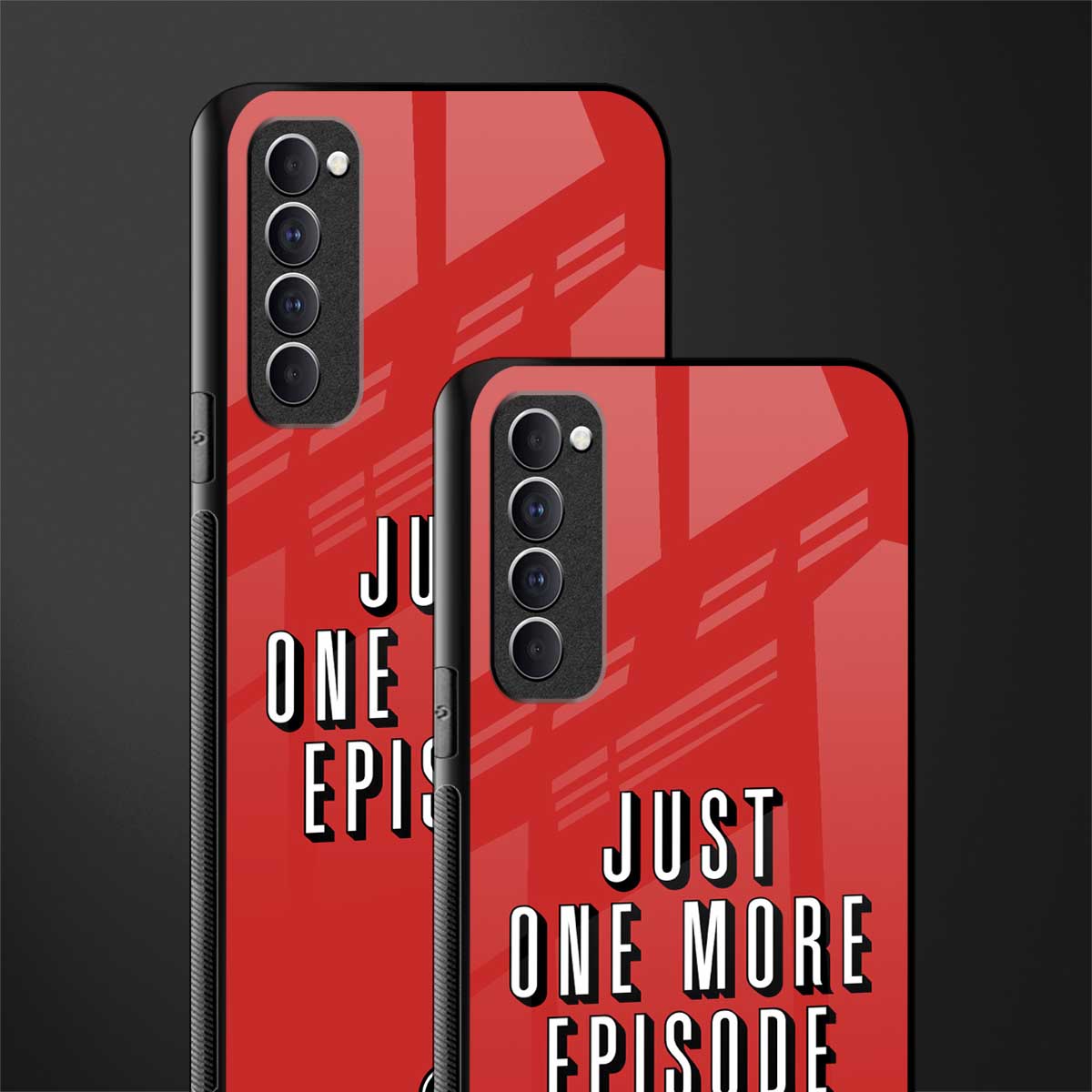 one more episode netflix glass case for oppo reno 4 pro image-2
