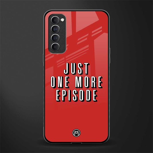 one more episode netflix glass case for oppo reno 4 pro image