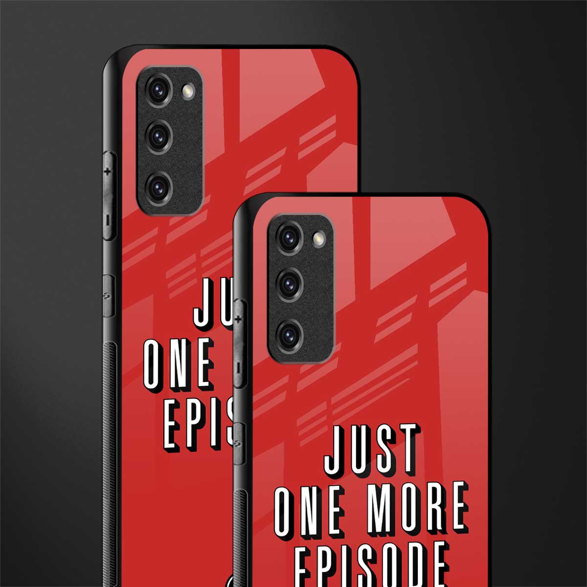 one more episode netflix glass case for samsung galaxy s20 fe image-2