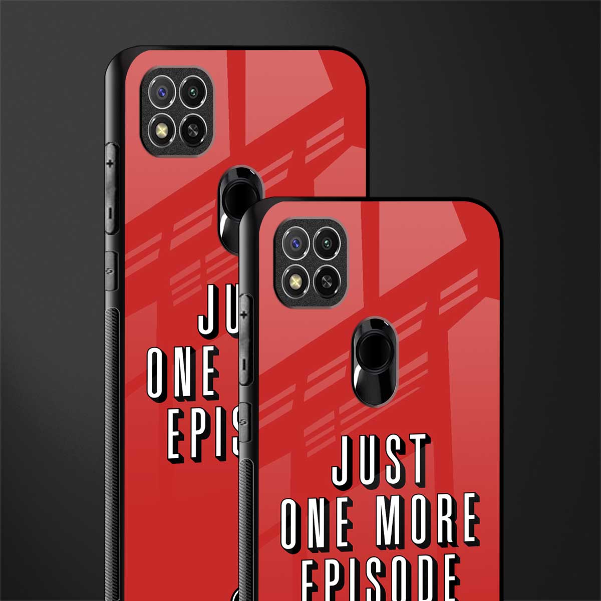 one more episode netflix glass case for redmi 9c image-2
