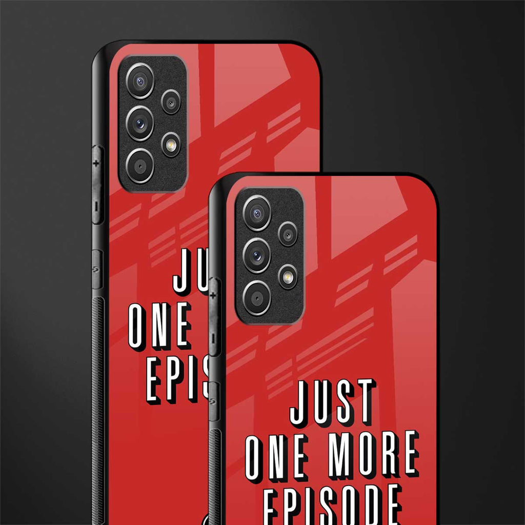 one more episode netflix glass case for samsung galaxy a72 image-2