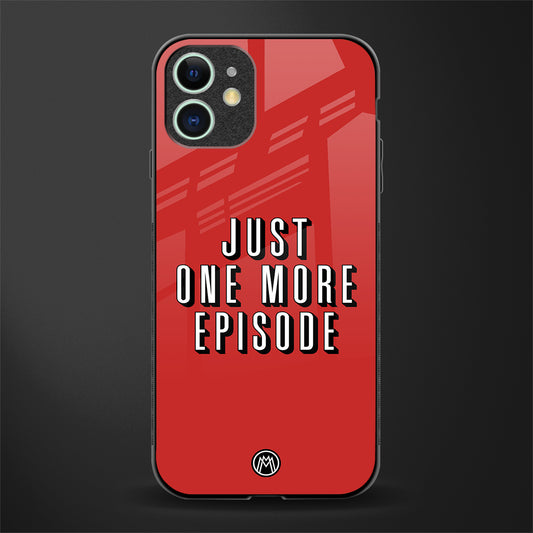 one more episode netflix glass case for iphone 12 mini image