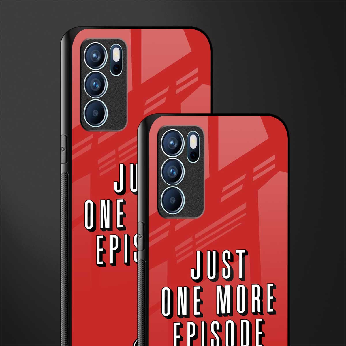 one more episode netflix glass case for oppo reno6 pro 5g image-2