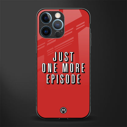 one more episode netflix glass case for iphone 12 pro image