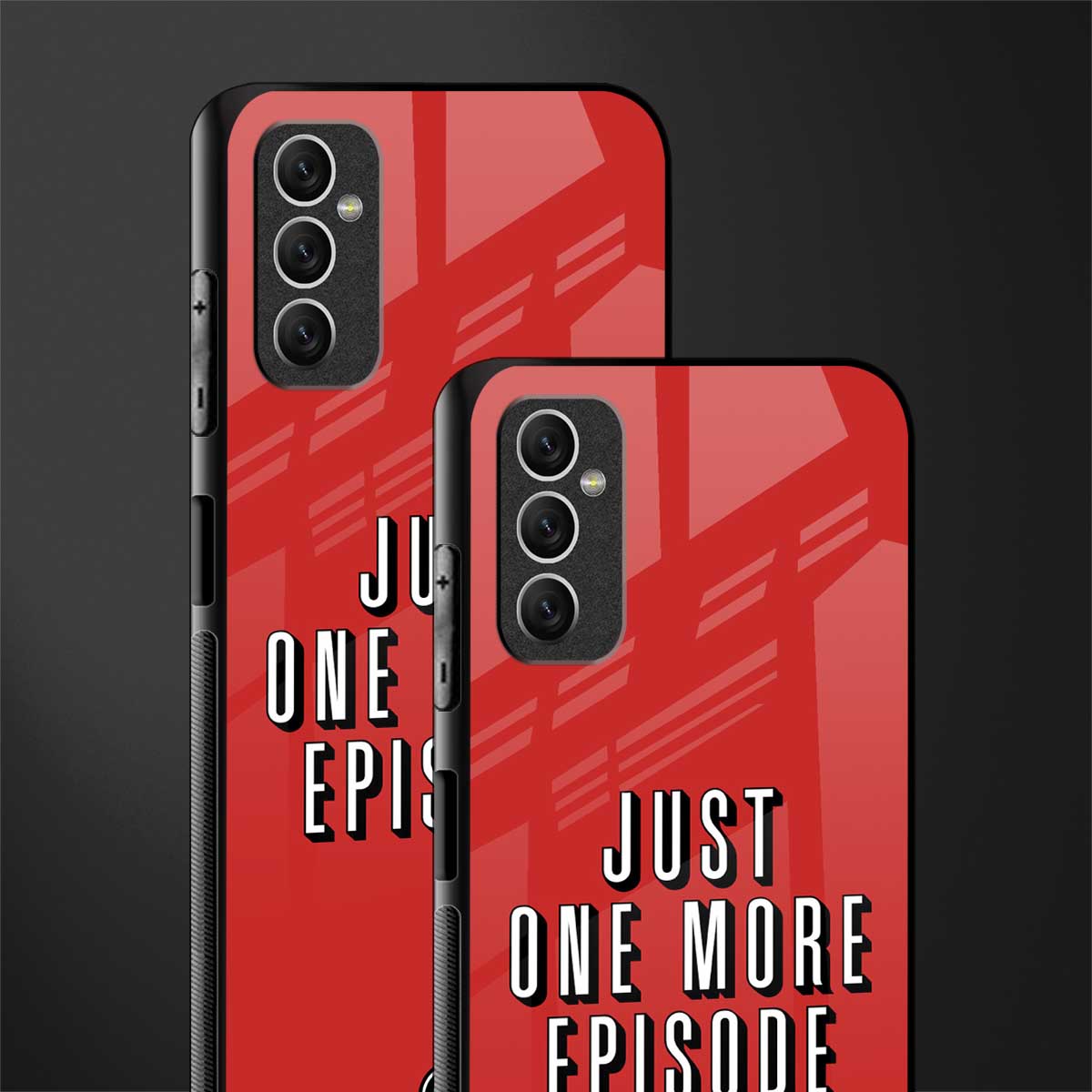 one more episode netflix glass case for samsung galaxy m52 5g image-2
