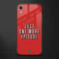 one more episode netflix glass case for iphone xr image