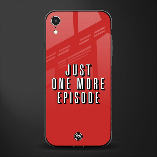 one more episode netflix glass case for iphone xr image