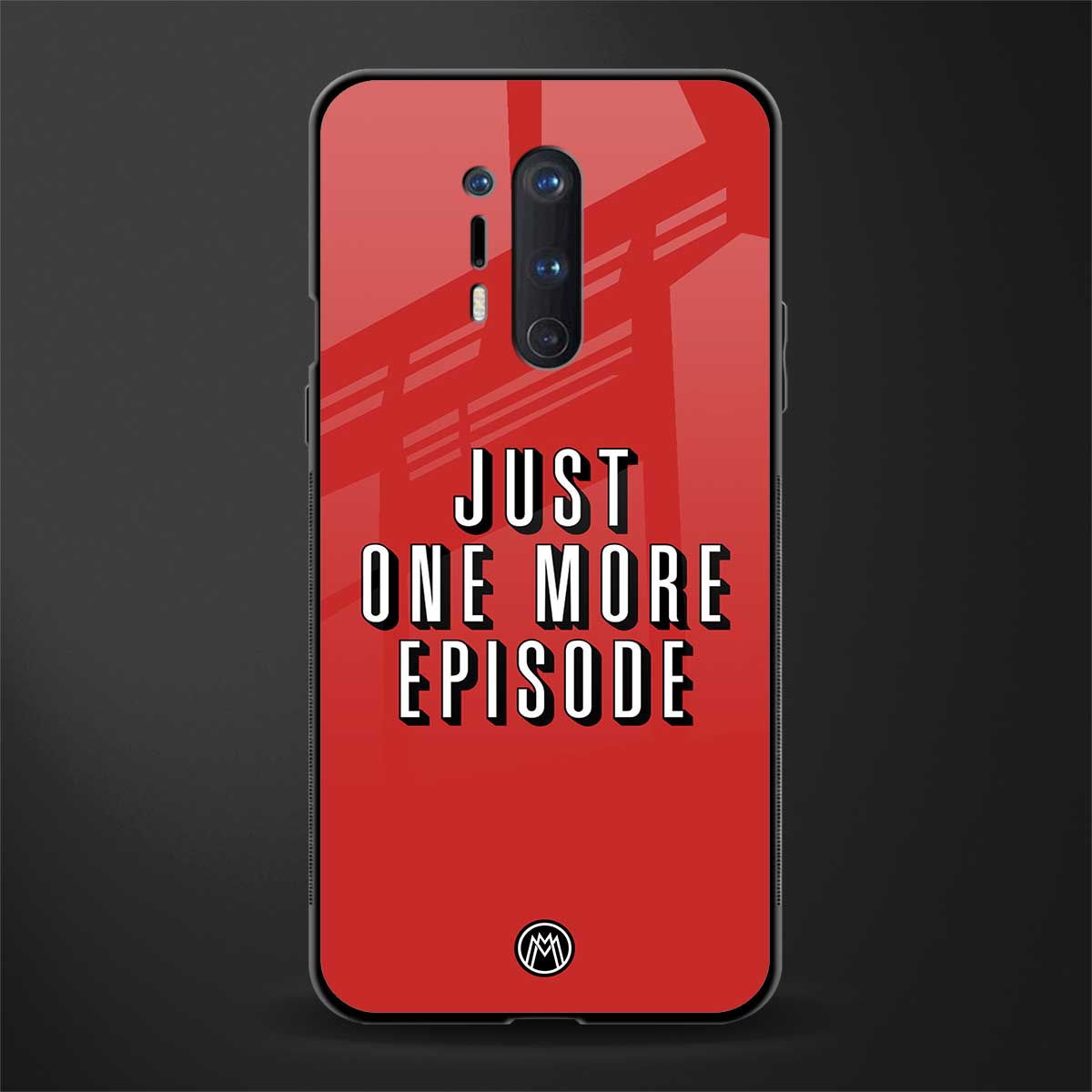 one more episode netflix glass case for oneplus 8 pro image