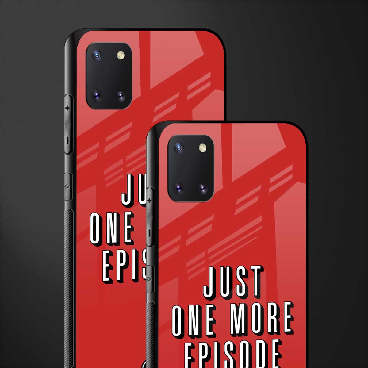 one more episode netflix glass case for samsung a81 image-2