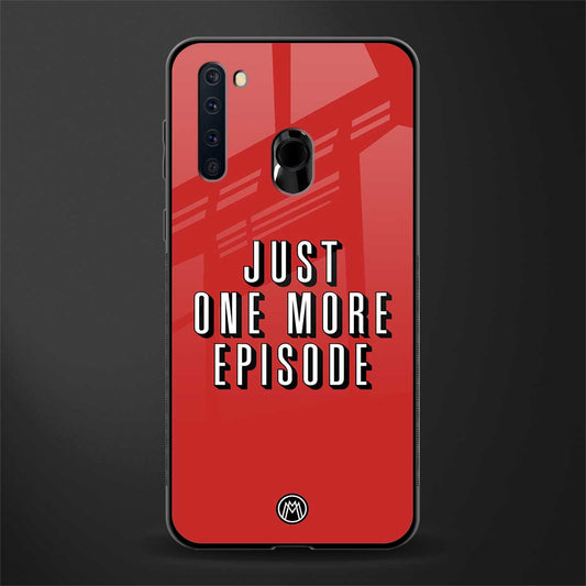 one more episode netflix glass case for samsung a21 image
