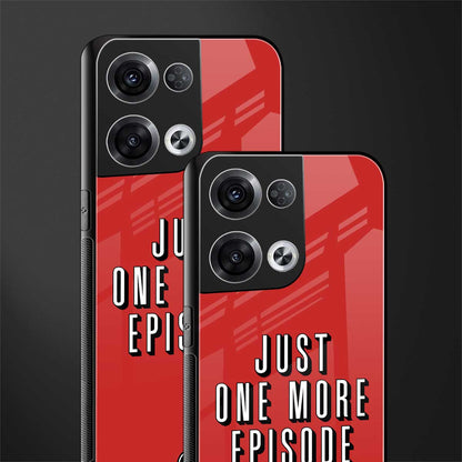 one more episode netflix back phone cover | glass case for oppo reno 8