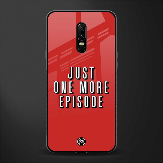 one more episode netflix glass case for oneplus 6 image