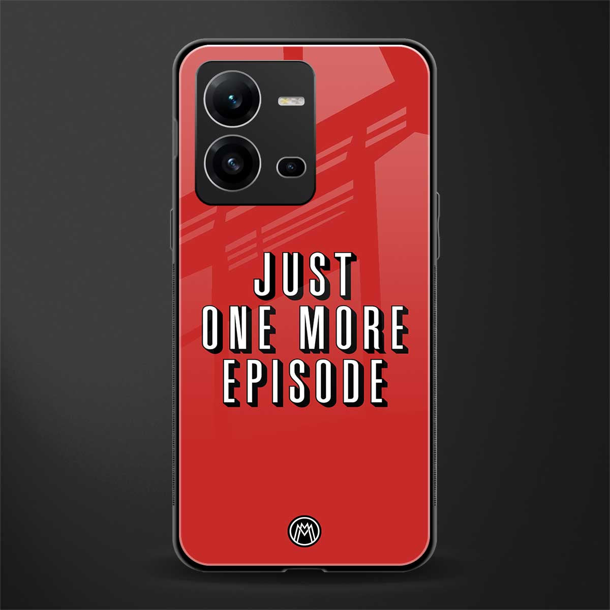 one more episode netflix back phone cover | glass case for vivo v25-5g