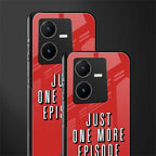 one more episode netflix back phone cover | glass case for vivo y22