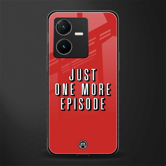 one more episode netflix back phone cover | glass case for vivo y22