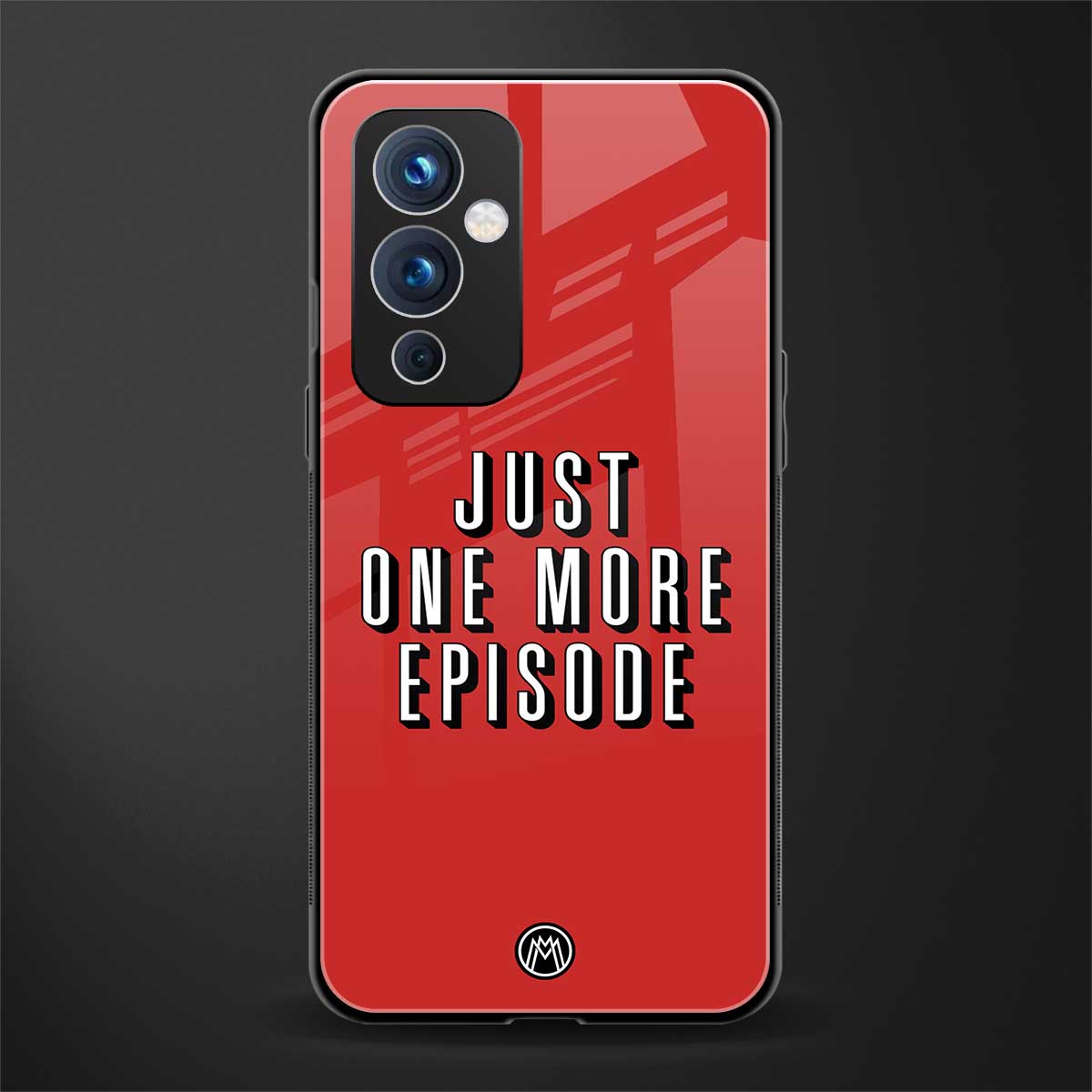one more episode netflix back phone cover | glass case for oneplus 9