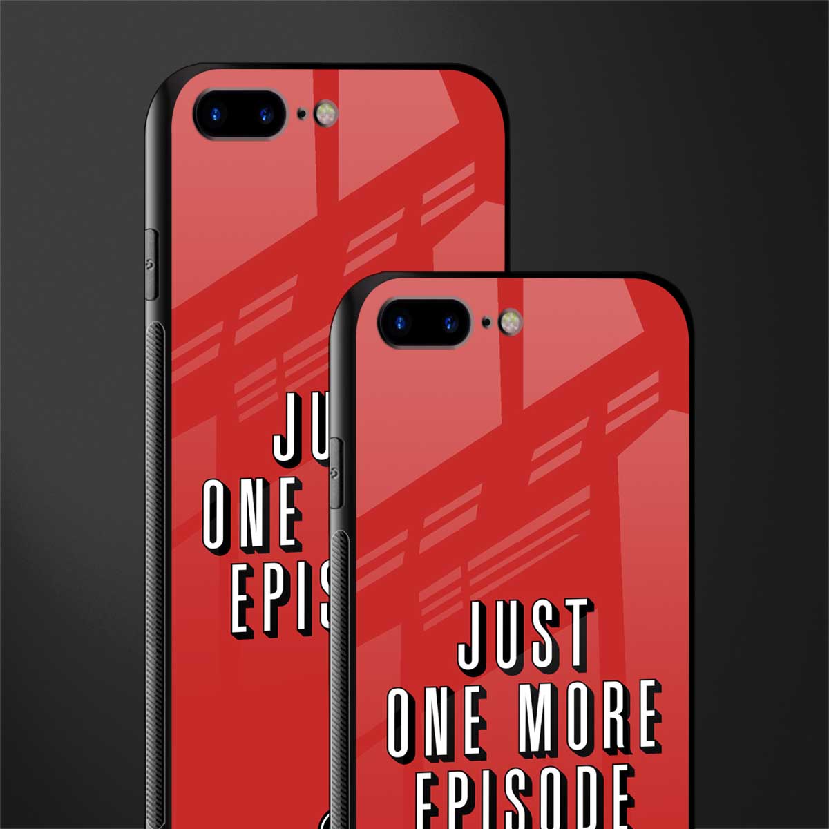 one more episode netflix glass case for iphone 8 plus image-2