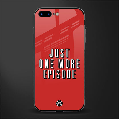 one more episode netflix glass case for iphone 7 plus image