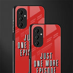 one more episode netflix back phone cover | glass case for samsung galaxy a14 5g