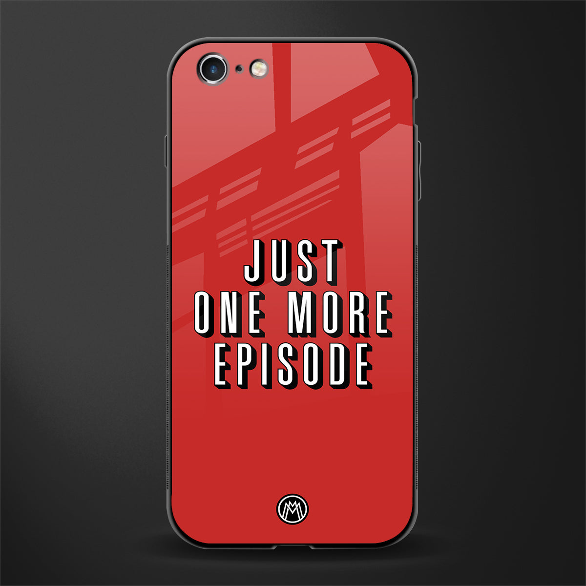 one more episode netflix glass case for iphone 6s plus image