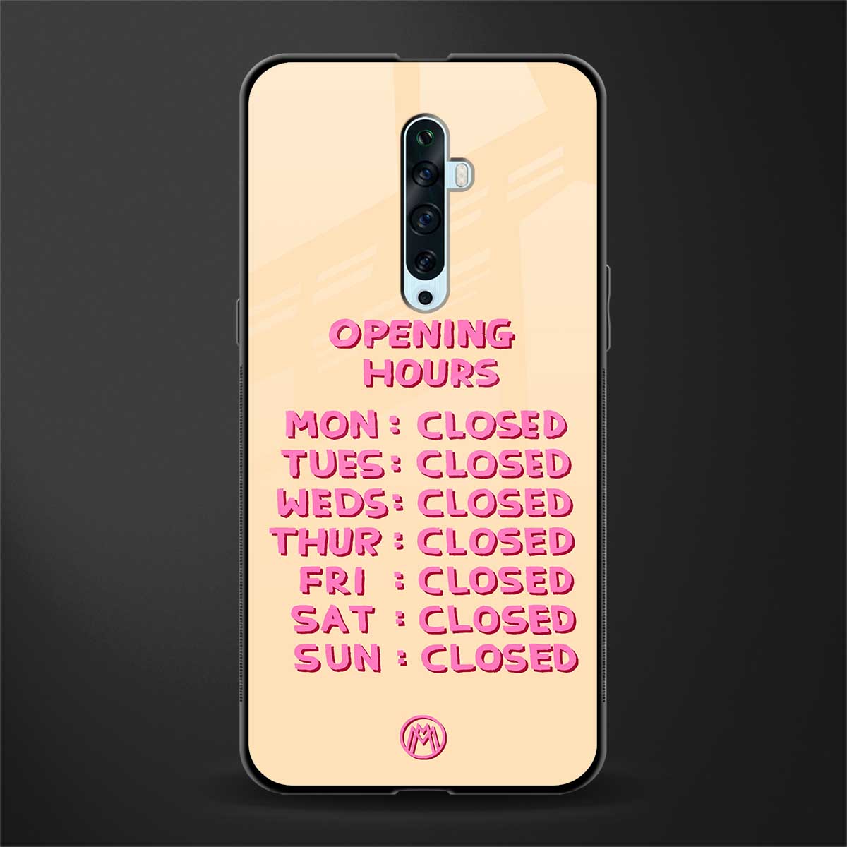 opening hours glass case for oppo reno 2z image
