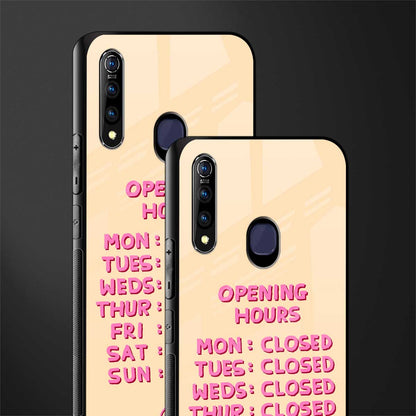opening hours glass case for vivo z1 pro image-2