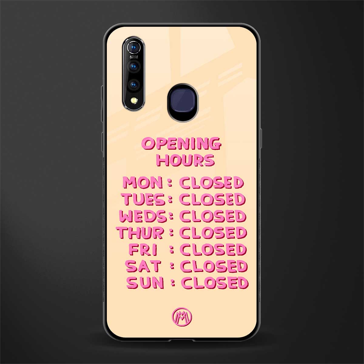 opening hours glass case for vivo z1 pro image