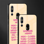 opening hours glass case for vivo v15 image-2