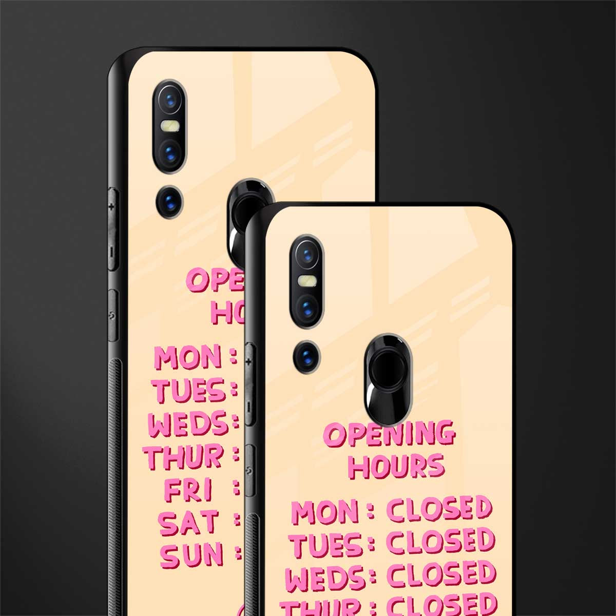 opening hours glass case for vivo v15 image-2
