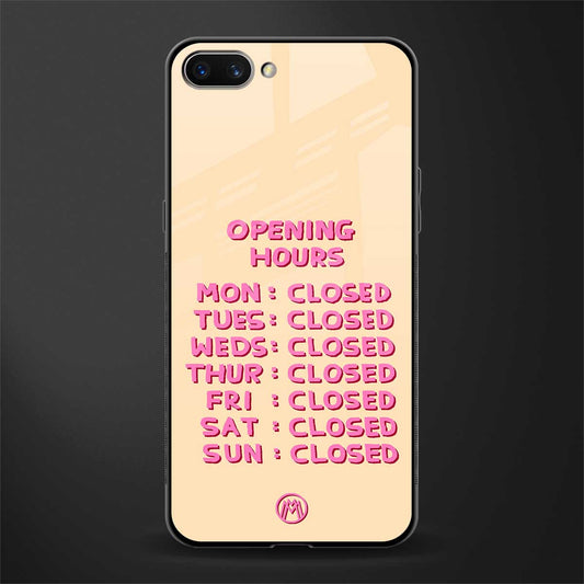 opening hours glass case for oppo a3s image