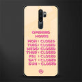 opening hours glass case for oppo a5 2020 image